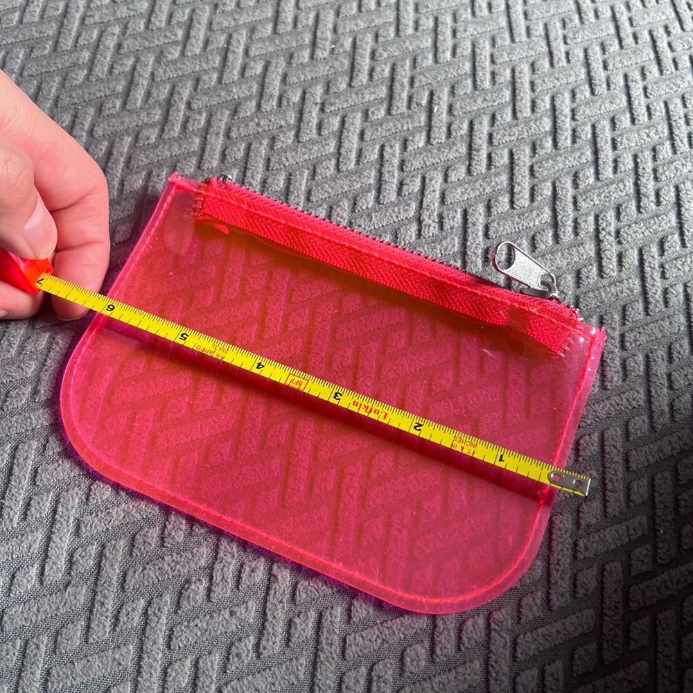 Urban Outfitters Transparent Mini Pouch